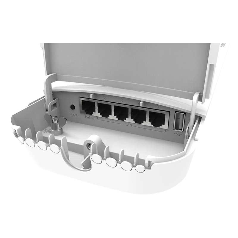 پورت‌های رادیو وایرلس میکروتیک مدل RBOmniTikG-5HacD-OmniTIK 5 ac